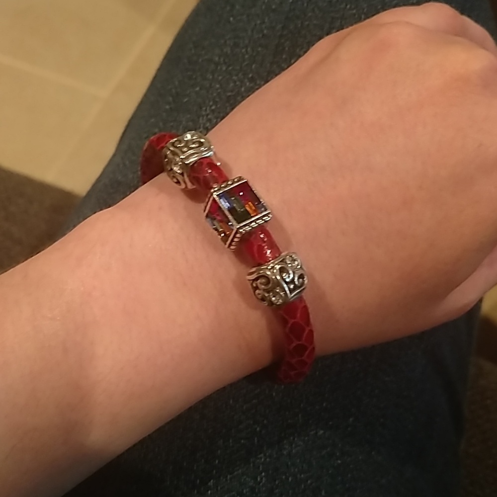New Multi colored Jeweled Brighton Bracelet